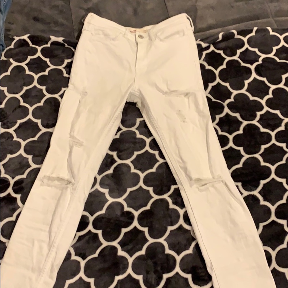 White jeans